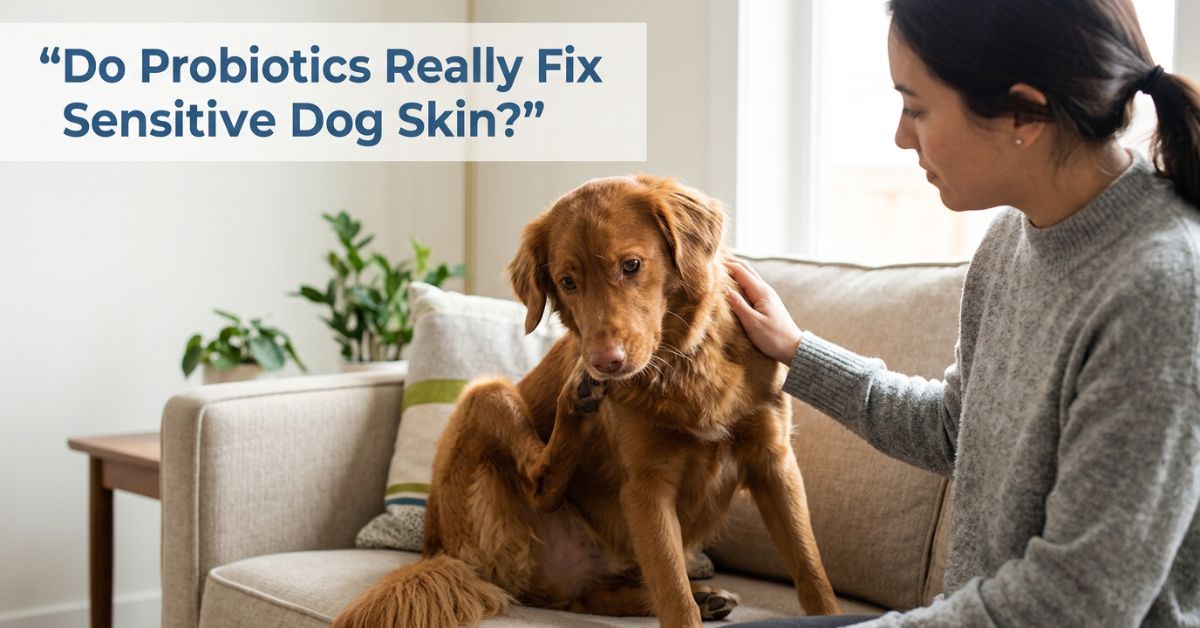 do probiotics in shampoo fix your dog's skin