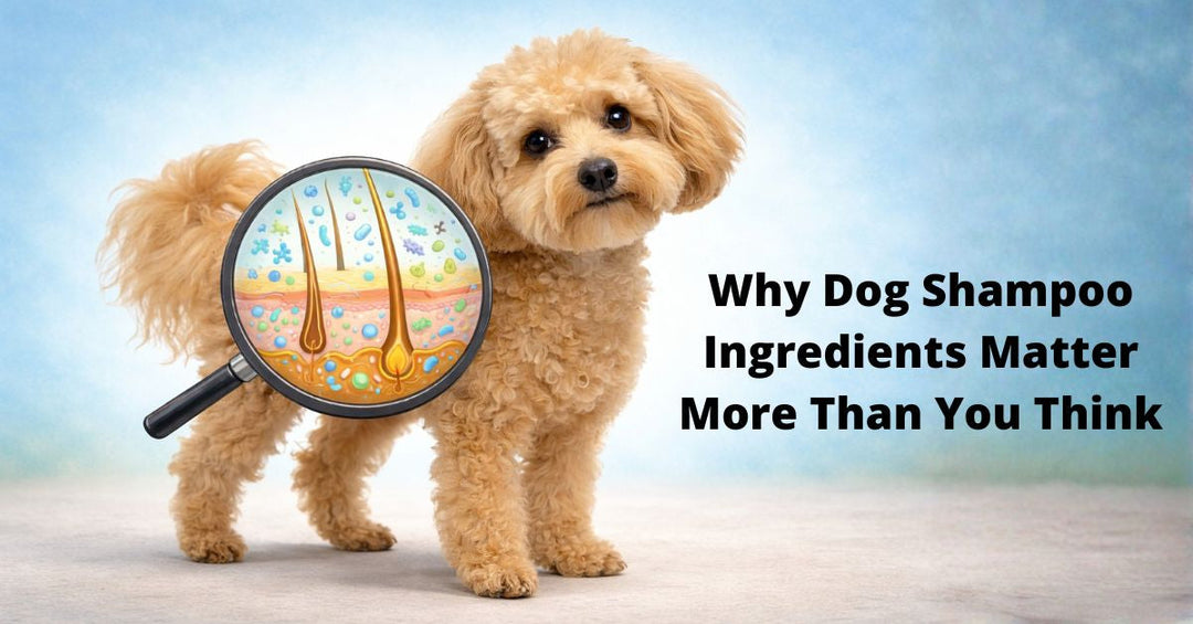 why dog shampoo ingredients really matter