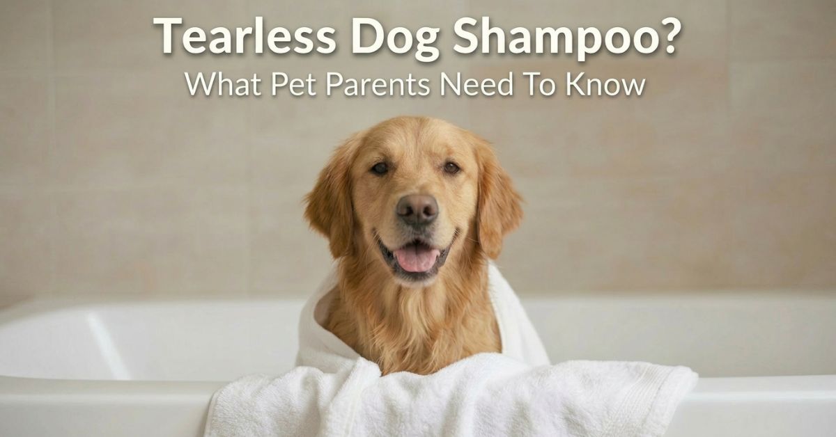 is tearless dog shampoo safe for a dog's eyes?