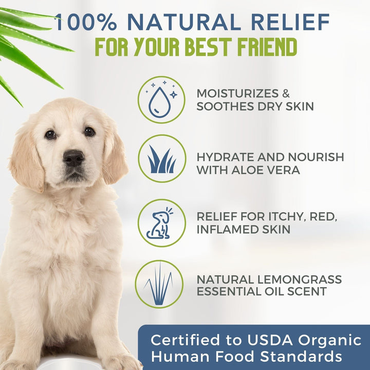 organic dog shampoo | hypoallergenic dog shampoo