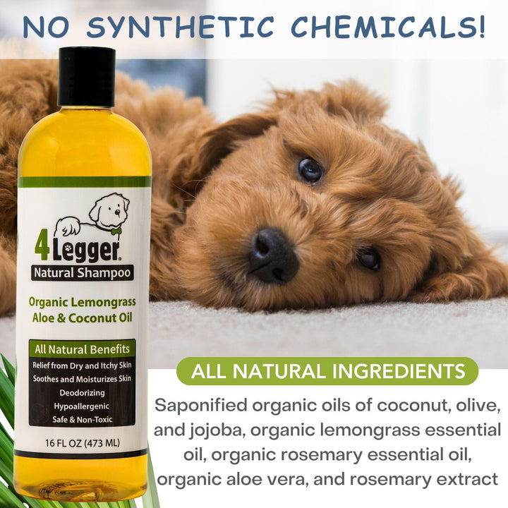 organic dog shampoo for dry itchy skin