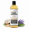 4-Legger Organic Oatmeal Dog Shampoo with Lavender and Aloe — 16oz bottle with natural ingredients