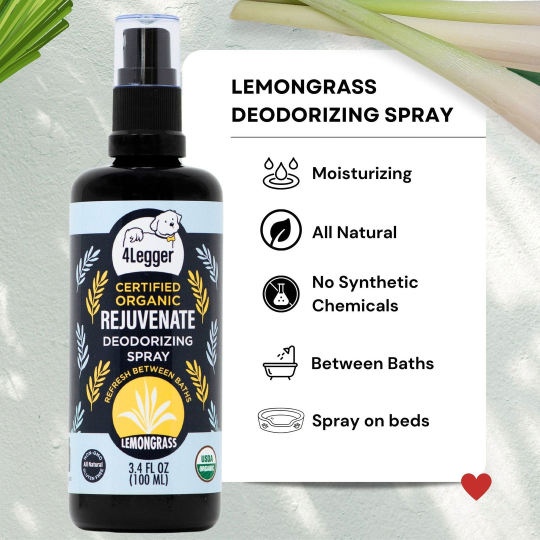 Lemongrass Bundle: Organic Dog Grooming Essentials for a Naturally Healthy Pet!