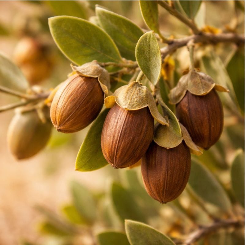 Organic jojoba oil — balances skin moisture in 4-Legger USDA certified organic dog shampoo